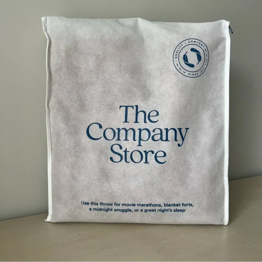 The Company Store Legends Luxury Luxe Lambswool Throw - Toast Brown
